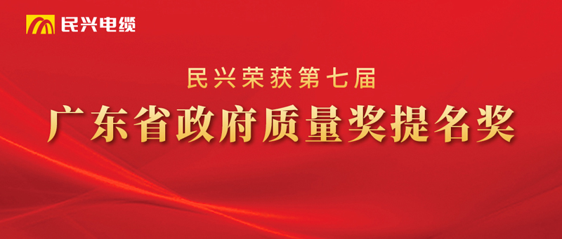 喜报！亚洲必赢荣获“广东省政府质量奖提名奖”！